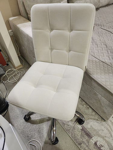 Компьютерное кресло Fiesta/Фиеста флок серый 29 фото покупателя 5