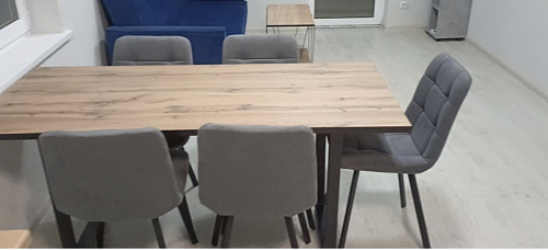 Стул на металлокаркасе Чилли зеленый / белый каркас фото покупателя 529