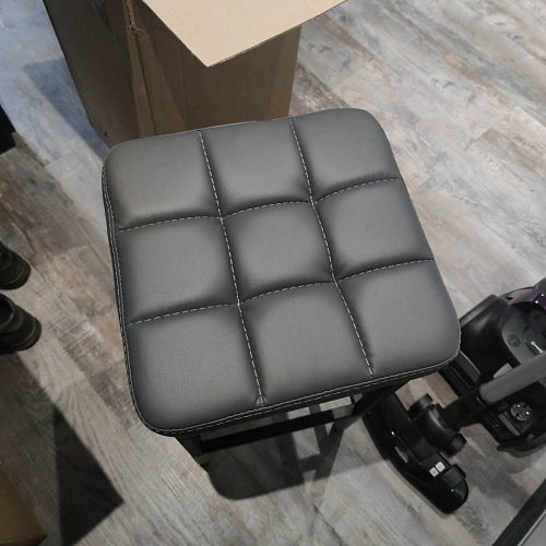 Барный стул Лофт ткань канди грей / черный матовый фото покупателя 37