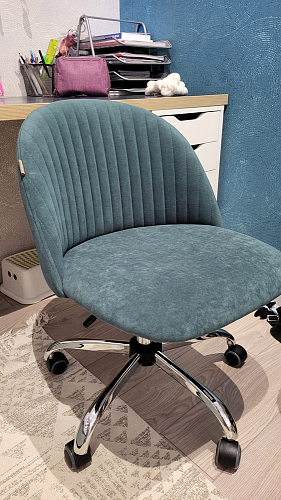 Компьютерное кресло Melody/Мелоди молочное фото покупателя 153