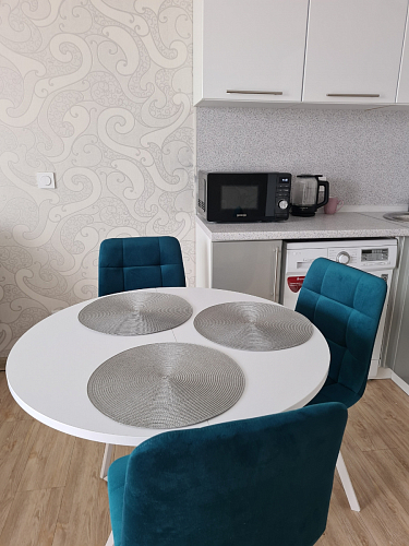 Стул на металлокаркасе Чилли К темно-серый (velutto 32) / черный фото покупателя 192