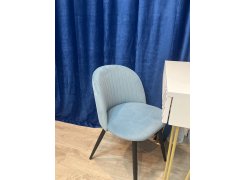 Стул на металлокаркасе Gabi blue / black фото покупателя 413