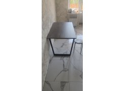 Стол Лота Лофт 120 25 мм сабия / черный матовый фото покупателя 940