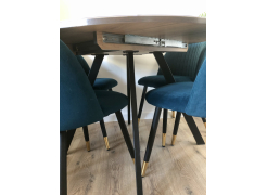 Стул на металлокаркасе Gabi green / black фото покупателя 889