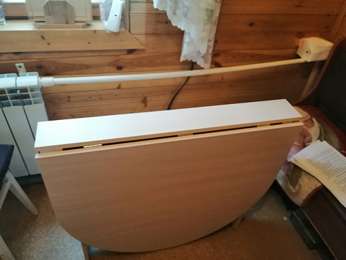 Стол обеденный раздвижной СтК12 дуб молочный фото покупателя 33