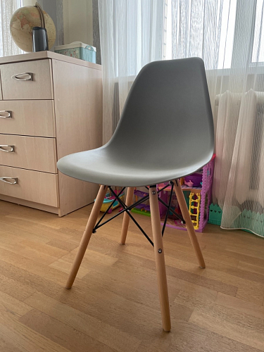 Пластиковый стул Eames PC-015 серый фото покупателя 232