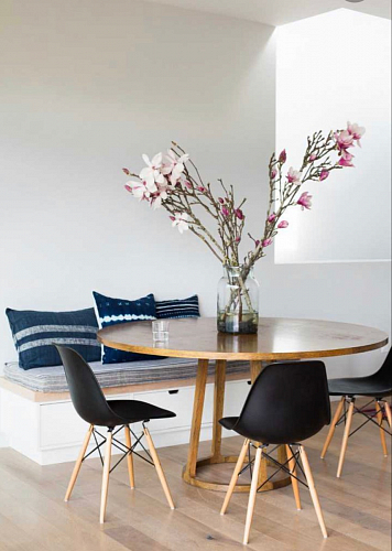 Пластиковый стул Eames PC-015 серо-голубой / дерево фото покупателя 3