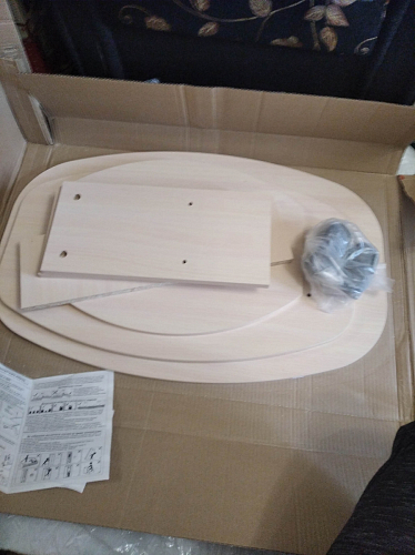 Журнальный стол Лидер дуб млечный фото покупателя 26