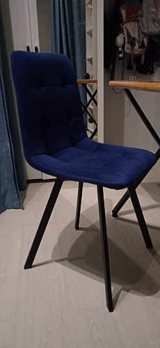 Комплект стульев Чилли 4 шт бежевый / черный фото покупателя 1455