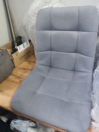 Стул на металлокаркасе Чилли К кирпичный / черный фото покупателя 539