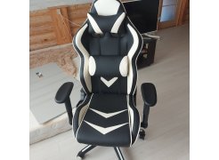 Компьютерное кресло Racer черное / голубое фото покупателя 114