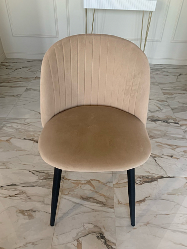 Стул на металлокаркасе Gabi gray / black фото покупателя 723