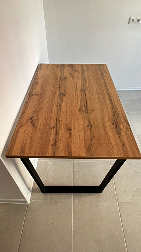 Стол Лота Лофт 120 25 мм сабия / белый матовый фото покупателя 840