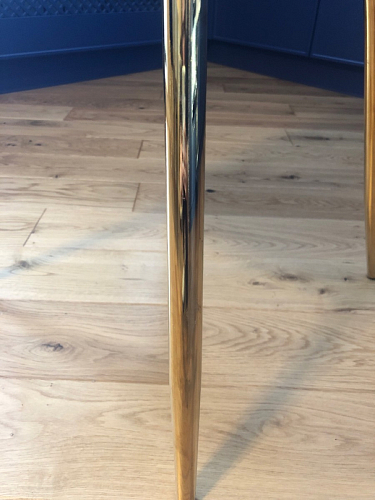 Стул на металлокаркасе Dabl 01 champagne / gold фото покупателя 37