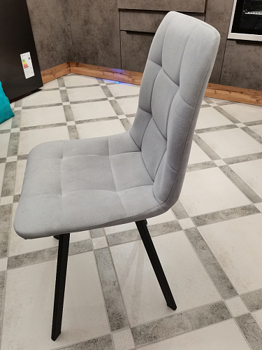 Стул на металлокаркасе Чилли горчичный / черный фото покупателя 1451