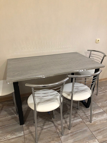 Деревянный стол Лота Лофт 120x75 дуб крафт табачный / черный матовый фото покупателя 759