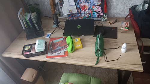 Деревянный стол Лота Лофт 120x75 дуб крафт табачный / черный матовый фото покупателя 624