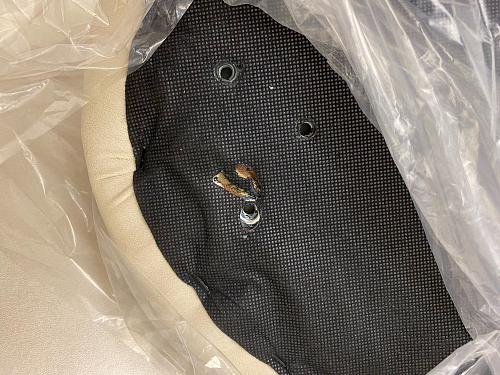 Стул на металлокаркасе Gabi dark beige / black / silver фото покупателя 883