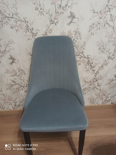 Стул на металлокаркасе Kora green / black фото покупателя 82