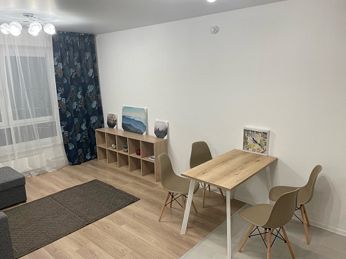 Стол Тринити Лофт 140 25 мм дуб делано темный / белый фото покупателя 195