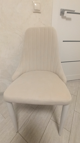 Стул на металлокаркасе Kora green / black фото покупателя 147