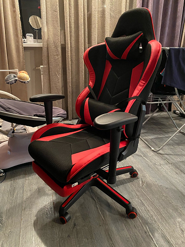 Компьютерное кресло Kano 1 red / black фото покупателя 17