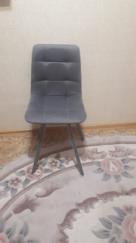 Стул на металлокаркасе Чилли бежевый / белый каркас фото покупателя 800