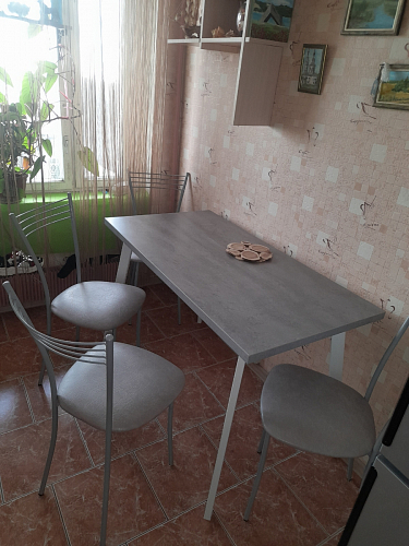 Стол Тринити Лофт 120 25 мм черный матовый / юта фото покупателя 129