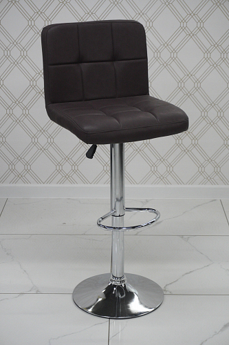 Барный стул Paskal white / chrome из шоурума 2