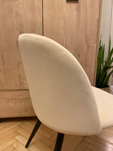 Стул на металлокаркасе Gabi 1 line light blue / black фото покупателя 224