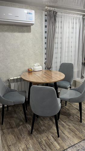 Стул на металлокаркасе Kora light blue / white фото покупателя 409