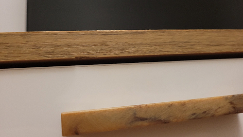 ТВ-тумба Эго Т-3 на ножках бетон светлый / белый глянец фото покупателя 35