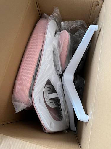 Компьютерное кресло Konfi dark gray / pink / white фото покупателя 268