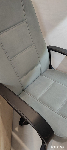 Компьютерное кресло СН747 ткань бирюзовая 2607 фото покупателя 20