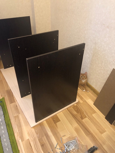 Стол письменный СП4 венге / дуб молочный фото покупателя 8