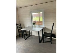 Стол Лота Лофт 120 25 мм сабия / черный матовый фото покупателя 904