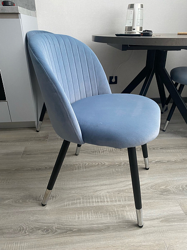 Стул на металлокаркасе Gabi latte / gold / black фото покупателя 742