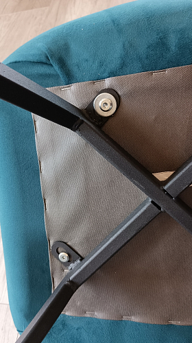 Стул Чилли 2 темно-серый  / черный фото покупателя 1233