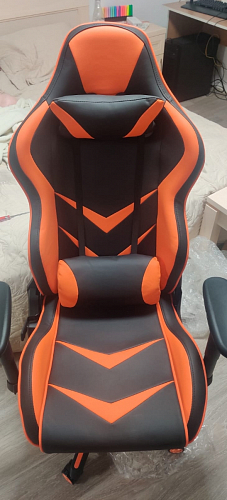 Компьютерное кресло Racer черный / красный / бежевый фото покупателя 97