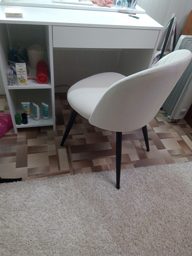 Стул на металлокаркасе Gabi 1 light purple / black фото покупателя 144