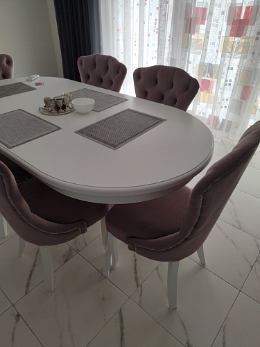 Деревянный стул Милано 1 бежевый / белый фото покупателя 8