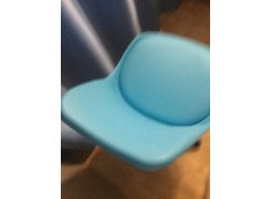 Компьютерное кресло Kolin с подушкой clear / white фото покупателя 566