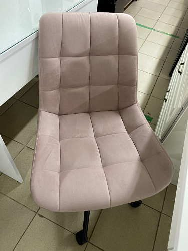 Компьютерное кресло Честер экокожа бежевая / белый фото покупателя 10