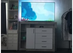 Комод Mирандa atelier / белый глянец фото покупателя 13