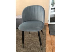 Стул на металлокаркасе Gabi 1 light purple / black фото покупателя 481