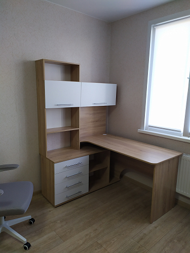 Компьютерный стол КСТ-14П белый правый  - Уцененный экземпляр фото покупателя 2