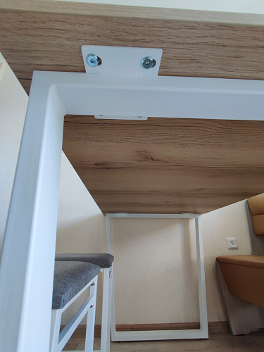 Стол Лота Лофт 120 25 мм сабия / белый матовый фото покупателя 921