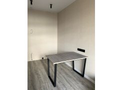 Стол Лота Лофт 120 25 мм сабия / черный матовый фото покупателя 616