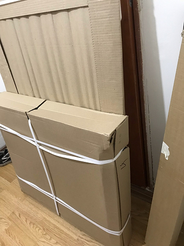 Деревянный стол Лота Лофт 120х75 белый матовый / дуб крафт золотой фото покупателя 601