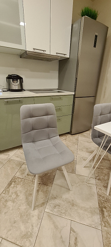 Стул на металлокаркасе Чилли бирюзовый / черный фото покупателя 797